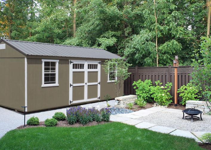 compass garden shed